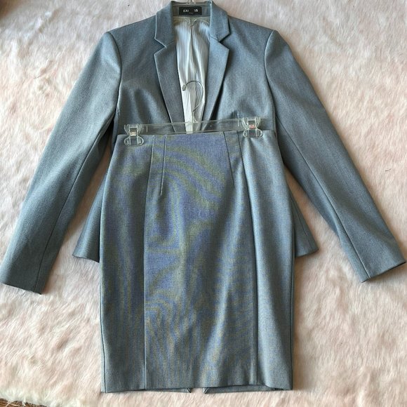 Express Skirt Suit Size 0 - Picture 1 of 6